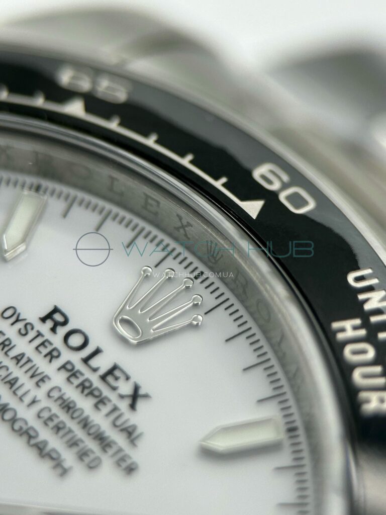 godinnyk rolex cosmograph daytona 40 mm 4131 oyster white dial ref.m126500ln 0001 8 watchhub