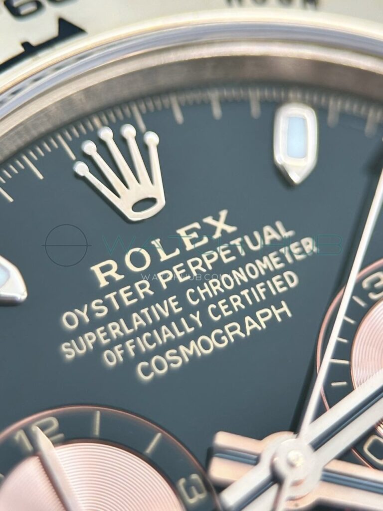 kopja elitnogo cachestva rolex daytona rose gold black dial ref.116505 0008 5 watchhub