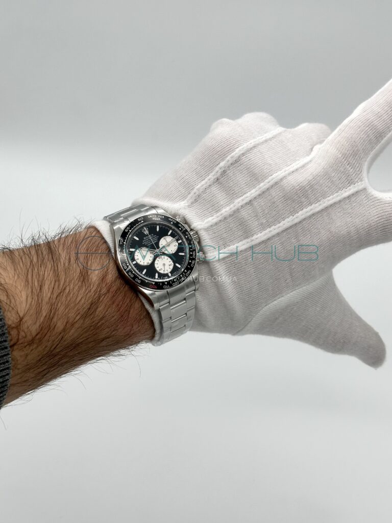 kupit superclon rolex cosmograph daytona 40 mm «le mans» 4132 oyster black dial ref.126529ln 001 27 watchhub