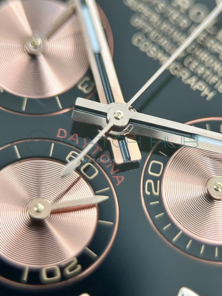 kupit superclon rolex daytona rose gold black dial ref.116505 0008 8 watchhub