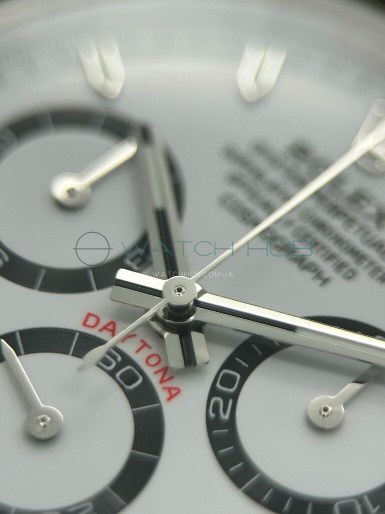 tochna kopiya rolex cosmograph daytona 40 mm 4131 oyster white dial ref.m126500ln 0001 19 watchhub