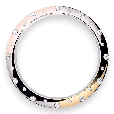 bezel convex diamonds