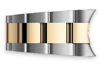 braslet gold white