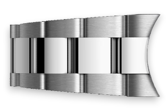 braslet rolex beloe zoloto