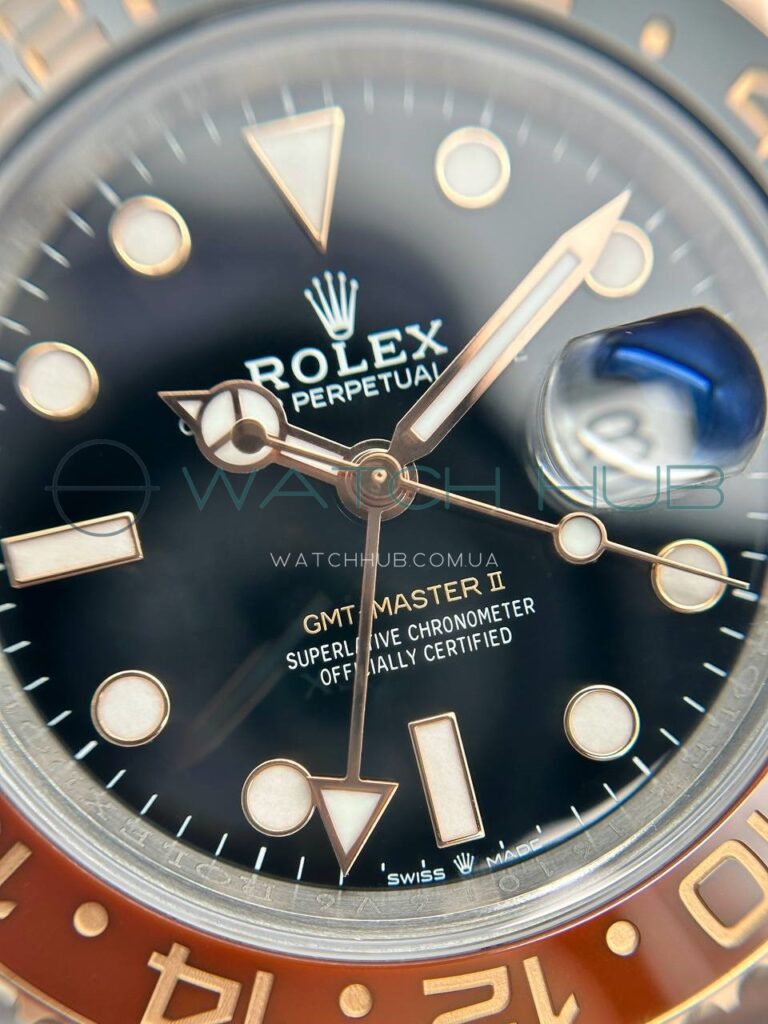 elitnaja replica rolex gmt master ii 40 mm rose combined oyster rootbeer ref.m126711chnr 0002 13