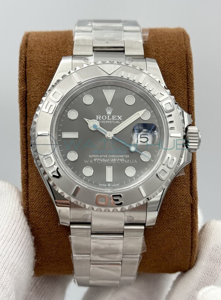 elitnij superclon rolex yacht master 40 mm dark grey dial ref.m126622 0001 9 watchhub