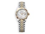 rolex lady datejust yellow rolesor fluted jubilee purple diamond watchhub