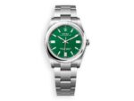 rolex oyster perpetual 36 oyster green watchhub watchhub