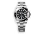 rolex submariner date oystersteel 41mm black ceramic watchhub