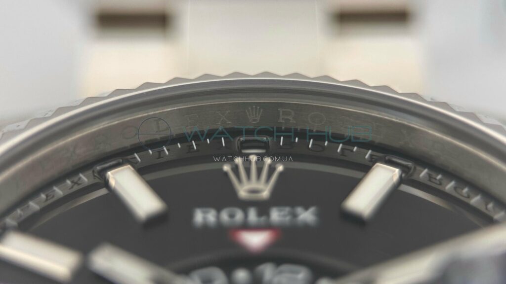 kopja elitnogo cachestva rolex sky dweller 42 mm oyster black dial ref.m326934 0005 14 watchhub
