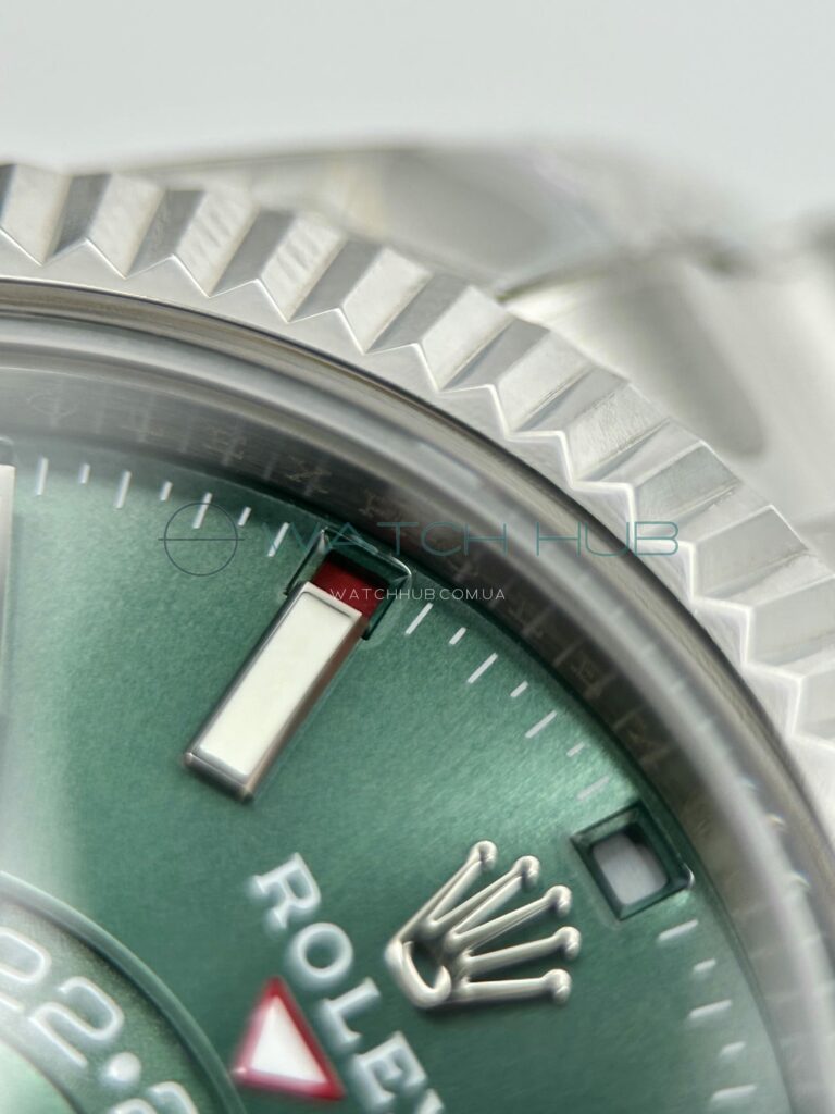 kupit elitnij godinnyk rolex sky dweller 42 mm green dial ref.m336934 0002 19 watchhub