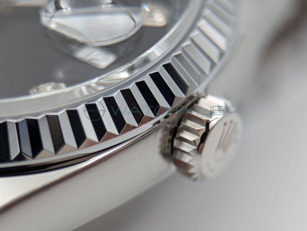 kupit rolex datejust 36 mm jubilee black dial diamond decoration fluted bezel ref.m126234 0027 16 watchhub