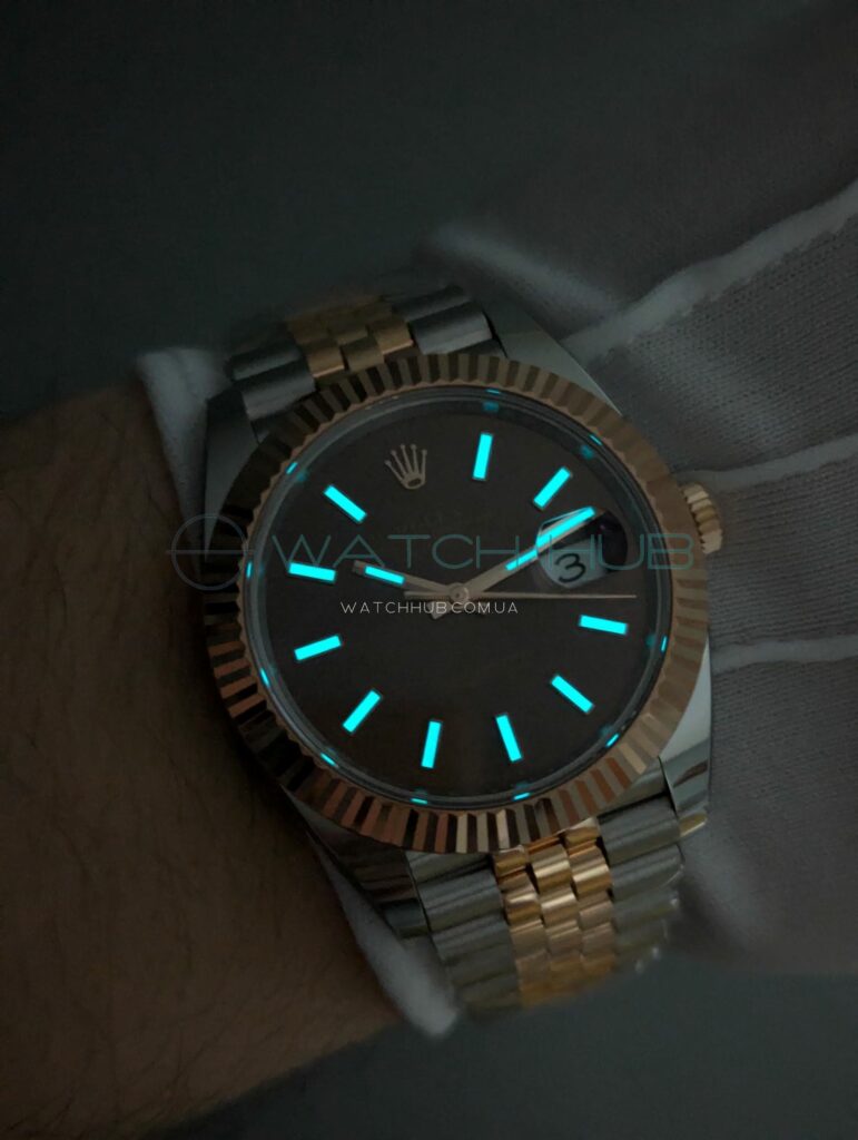 kupit rolex datejust 41 everose combined fluted bezel chocolate dial ref.m126331 0002 8 watchhub