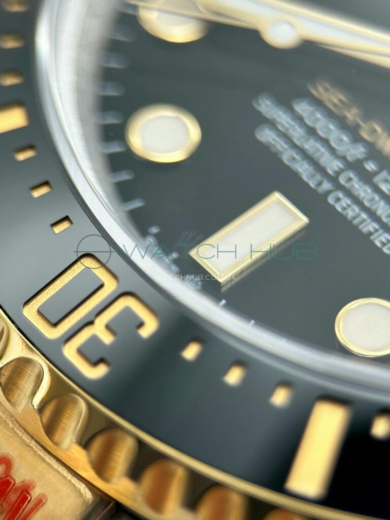 kupit rolex sea dweller 43 mm yellow combined black dial ref.m126603 0001 9
