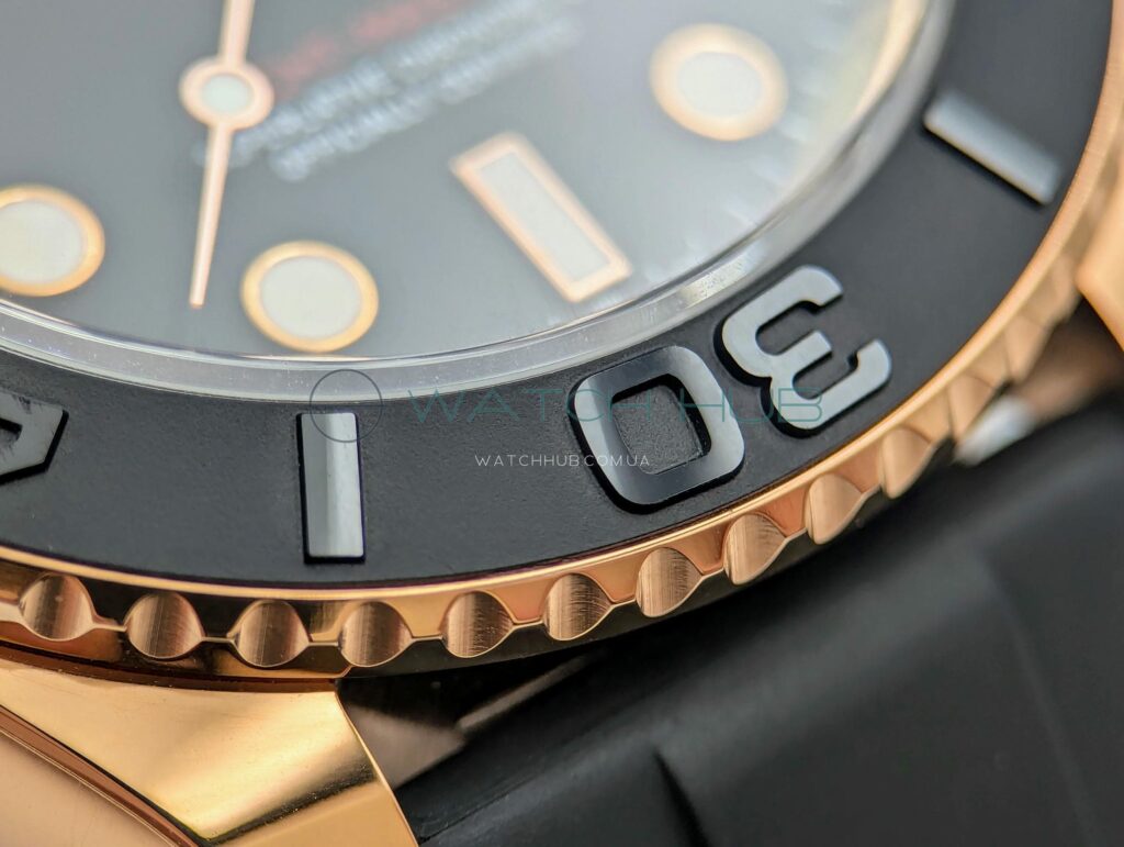 kupit rolex yacht master 40 mm everose gold black ref.m126655 0002 14 watchhub