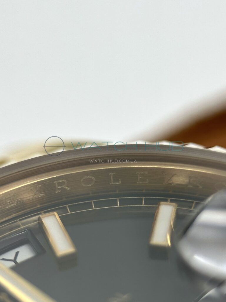 kupit superclon rolex day date 40 mm yellow gold president bright black dial ref.m228238 0067 16 watchhub