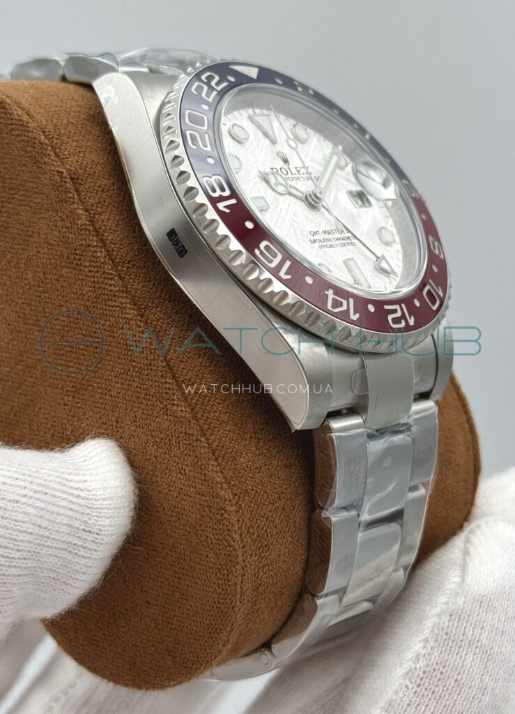 kupit tochnyu copiu rolex gmt master ii oyster 40 mm meteorite steel dial ref.m126719blro 0002 12