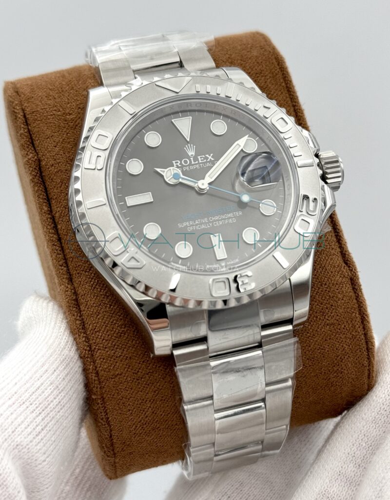 kupit tochnyu copiu rolex yacht master 40 mm dark grey dial ref.m126622 0001 3 watchhub