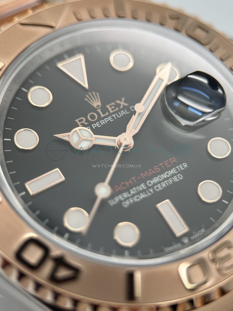 kupit rolex yacht master 40mm 3235 rose combined black dial ref.m126621 0002 13 watchhub
