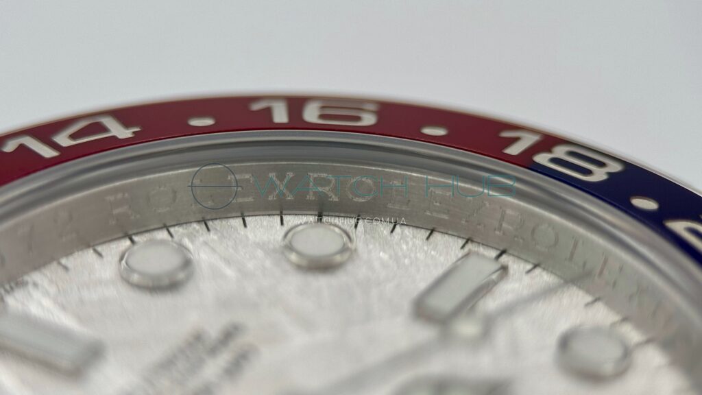 replika rolex gmt master ii oyster 40 mm meteorite steel dial ref.m126719blro 0002 20
