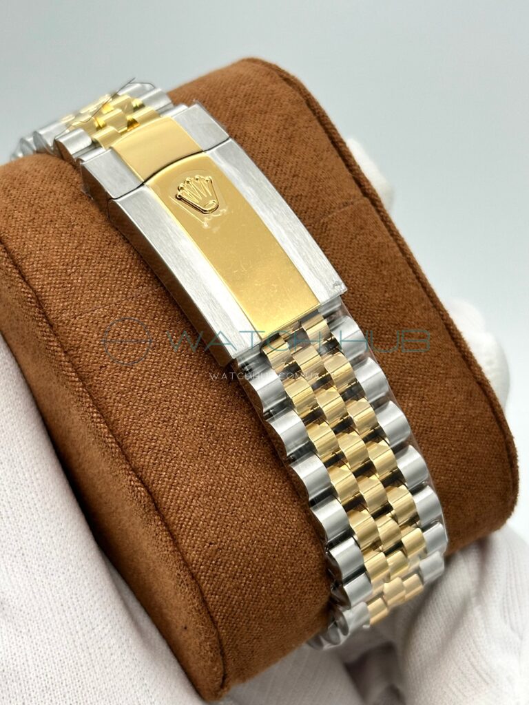 superclon rolex datejust 41 mm combined champagne сolour вial ref.m126333 0012 7 watchhub