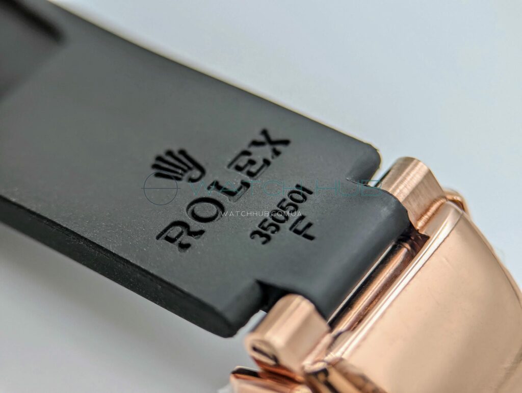 superclon rolex yacht master 40 mm everose gold black ref.m126655 0002 2 watchhub