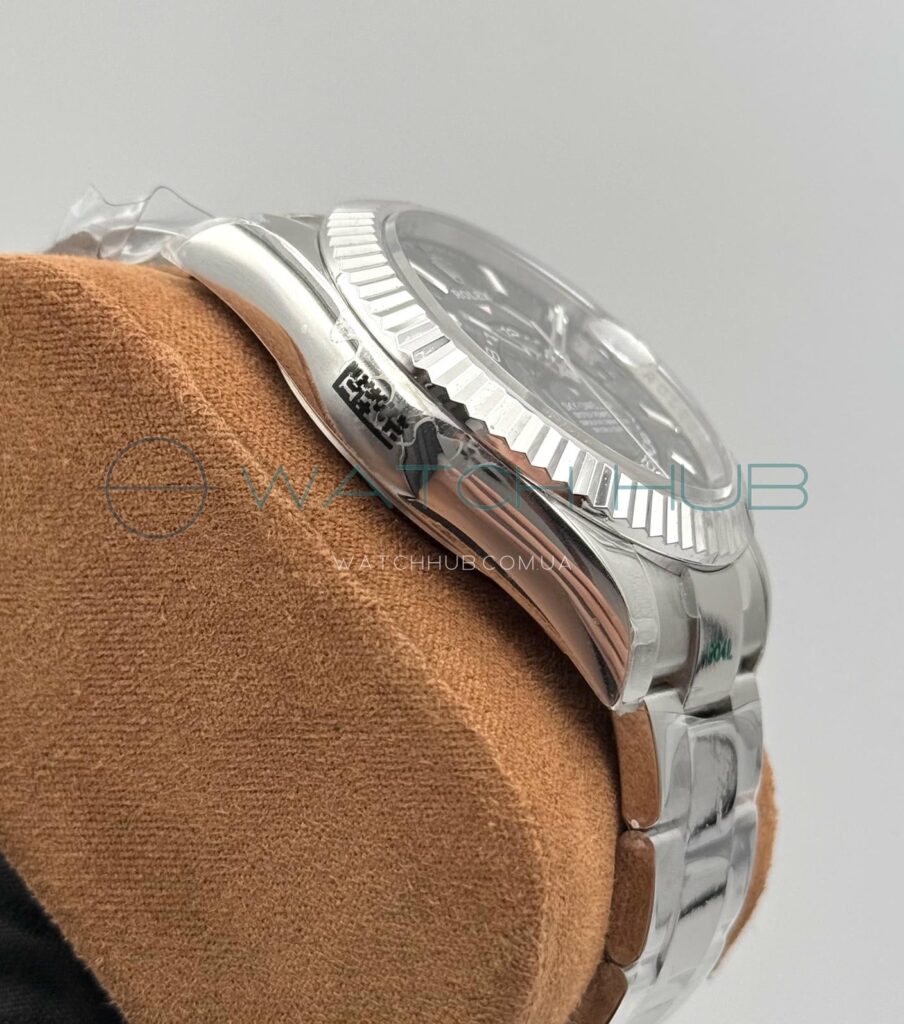 superclon rolex sky dweller 42 mm oyster black dial ref.m326934 0005 7 watchhub