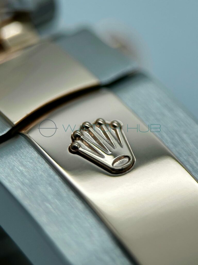 tochna kopiya rolex datejust 41 rose combined slate grey fluted motif dial ref.m126331 0020 8 watchhub