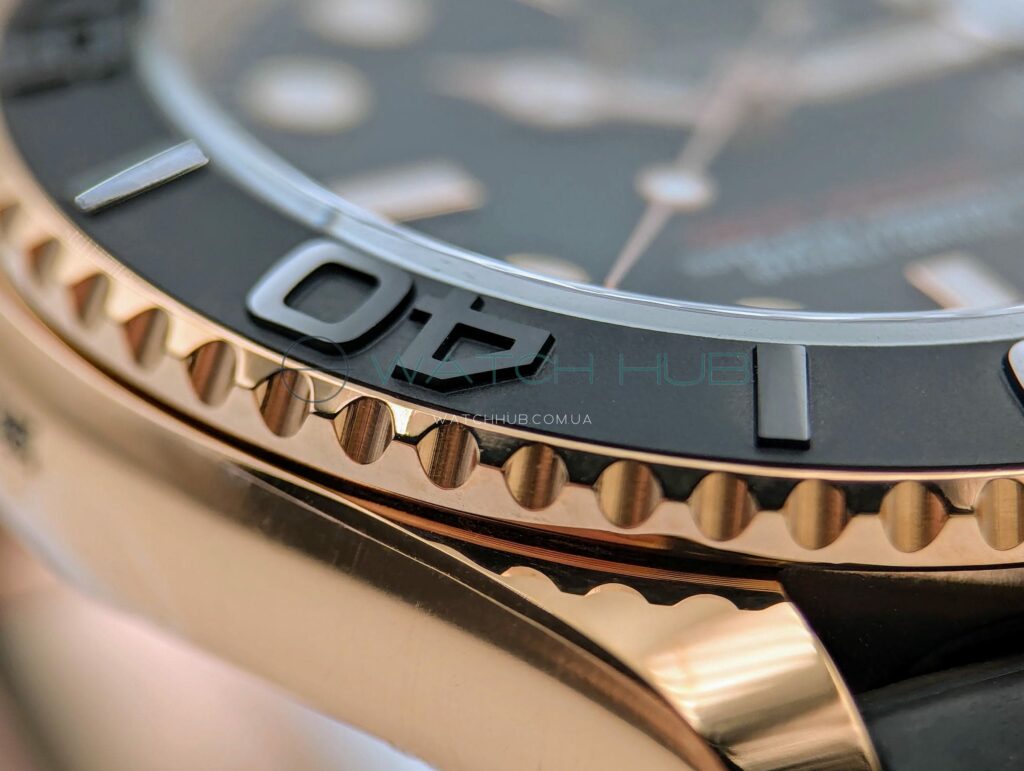 tochna kopiya rolex yacht master 40 mm everose gold black ref.m126655 0002 15 watchhub