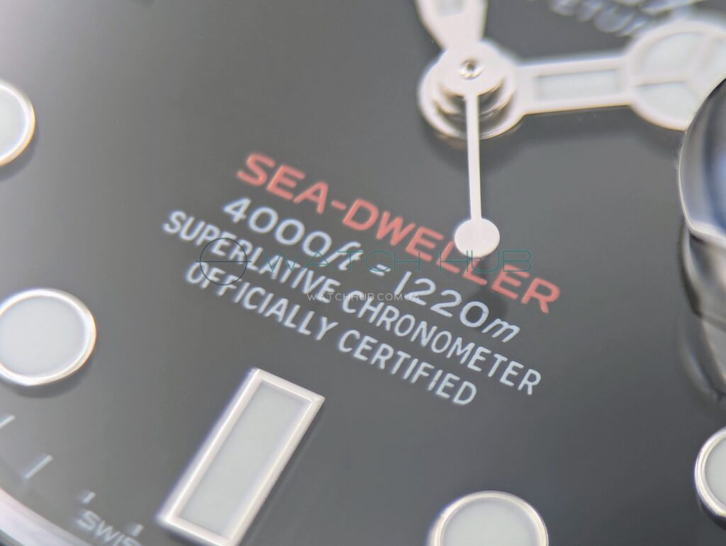 tochna kopiya rolex sea dweller 43 mm steel oyster black dial ref.m126600 0002 14