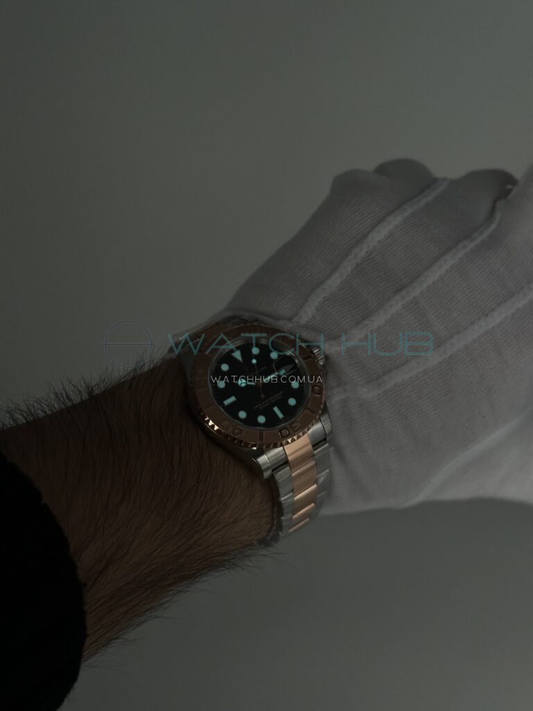 tochna kopiya rolex yacht master 40mm 3235 rose combined black dial ref.m126621 0002 4 watchhub