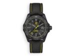 tag heuer aquaracer calibre 5 automatic 41 mm wbd218b.fc6446 yellow markers face watchhub