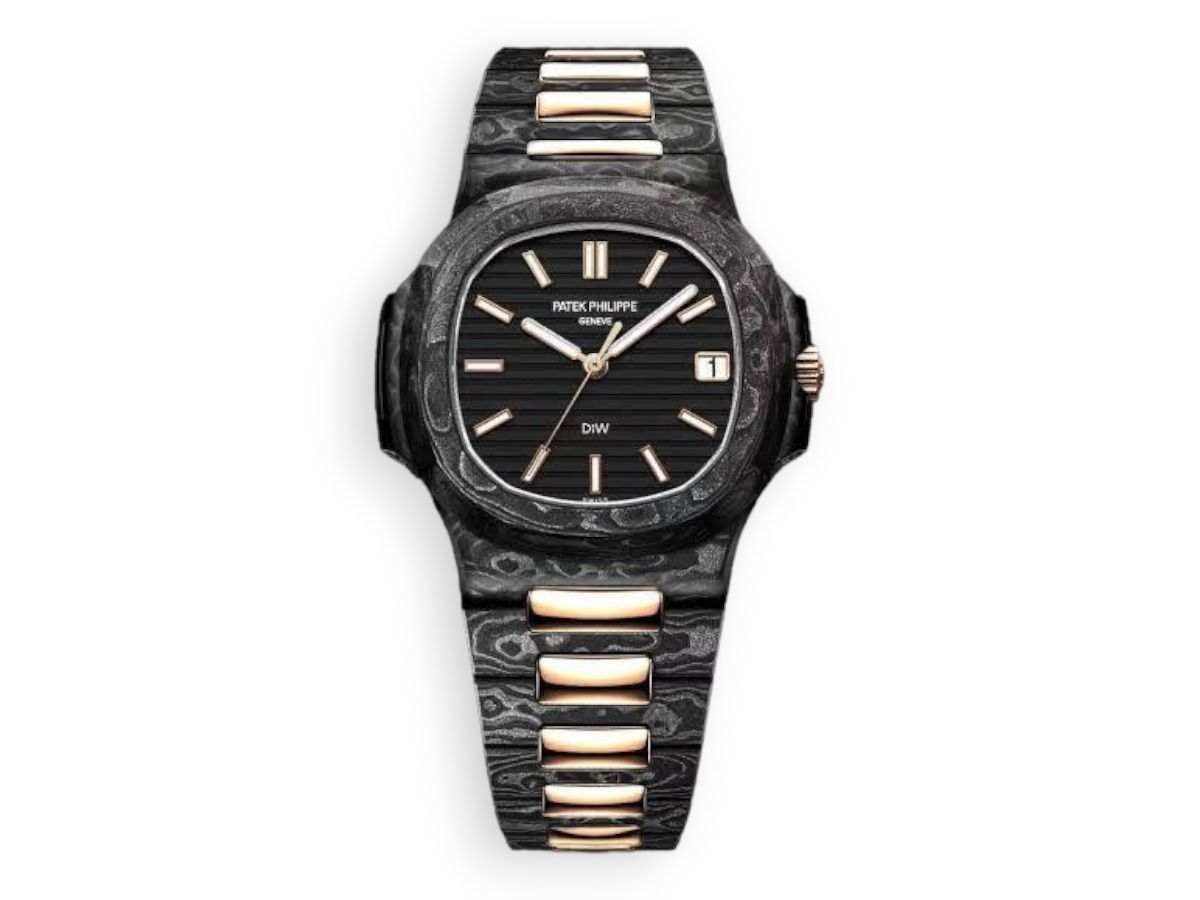 godynnyk patek philippe diw carbon nautilus 5711 1a watchhub