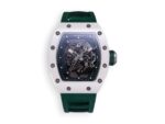 godynnyk richard mille rm 055 bubba watson white ceramic green photo watchhub