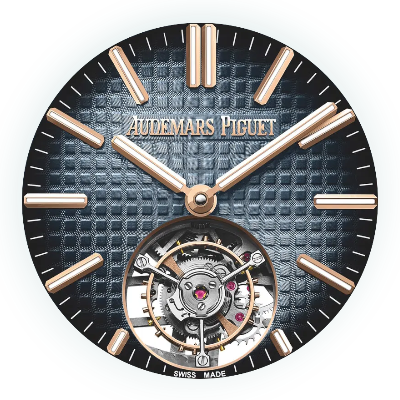 Audemars Piguet Royal Oak Flying Tourbillon 50th Annivesary 41 mm ref.26730OR.OO.1320OR.01 dial