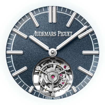 Audemars Piguet Royal Oak Flying Tourbillon 50th Annivesary 41 mm ref.26730TI.OO.1320TI.01 dial