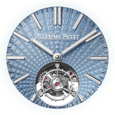Audemars Piguet Royal Oak Selfwinding Flying Tourbillon 41 mm ref.26530PT.OO.1220PT.01 dial