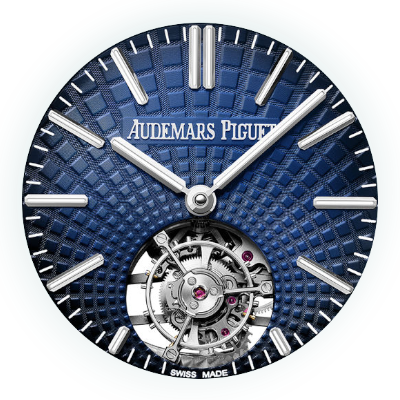 Audemars Piguet Royal Oak Selfwinding Flying Tourbillon 41 mm ref.26530ST.OO.1220ST.01 dial
