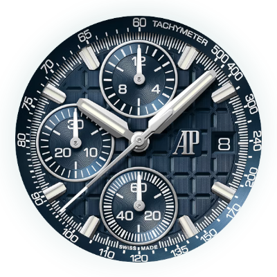 AP Royal Oak Offshore Flyback Chronograph Ceramic 26238 26238CD.OO.1300CD.01 main dial