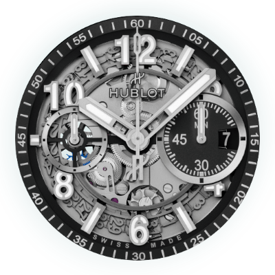 Hublot Big Bang Unico Ceramic 44 mm 421.CI.1170.RX 421.HX.1170.RX main dial