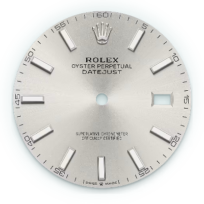 Silver Indexes dial