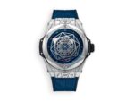 Hublot Big Bang Sang Bleu Blue Dial ref.415.NX.7179.VR.MXM18 main face