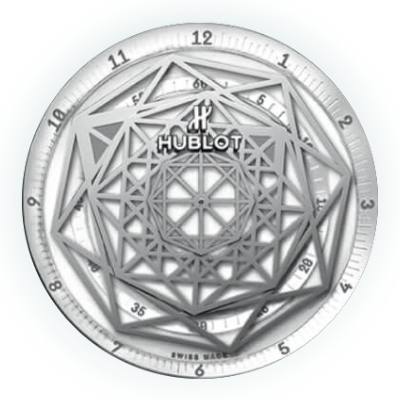 Hublot Big Bang Sang Bleu White Dial ref.415.NX.2027.VR.MXM18 main dial