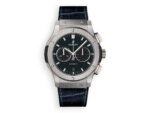 Hublot Classic Fusion Chronograph 42 mm Titanium Leather Black ref.541.NX.1171.LR