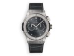 Hublot Classic Fusion Chronograph 42 mm Titanium Leather Grey ref.541.NX.7070.LR