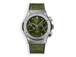 Hublot Classic Fusion Chronograph 45 mm Titanium Leather Green ref.521.NX.8970.LR