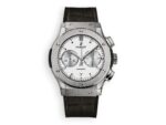 Hublot Classic Fusion Chronograph 45 mm Titanium Leather Silvered ref.521.NX.2611.LR