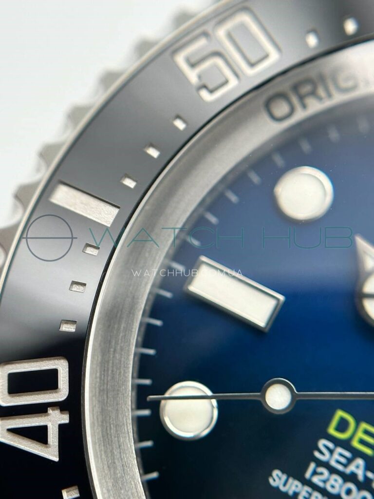 kupit elitnyu replicu rolex sea dweller deepsea 44 mm gradient dark blue dial ref.m126660 0002 19 watchhub
