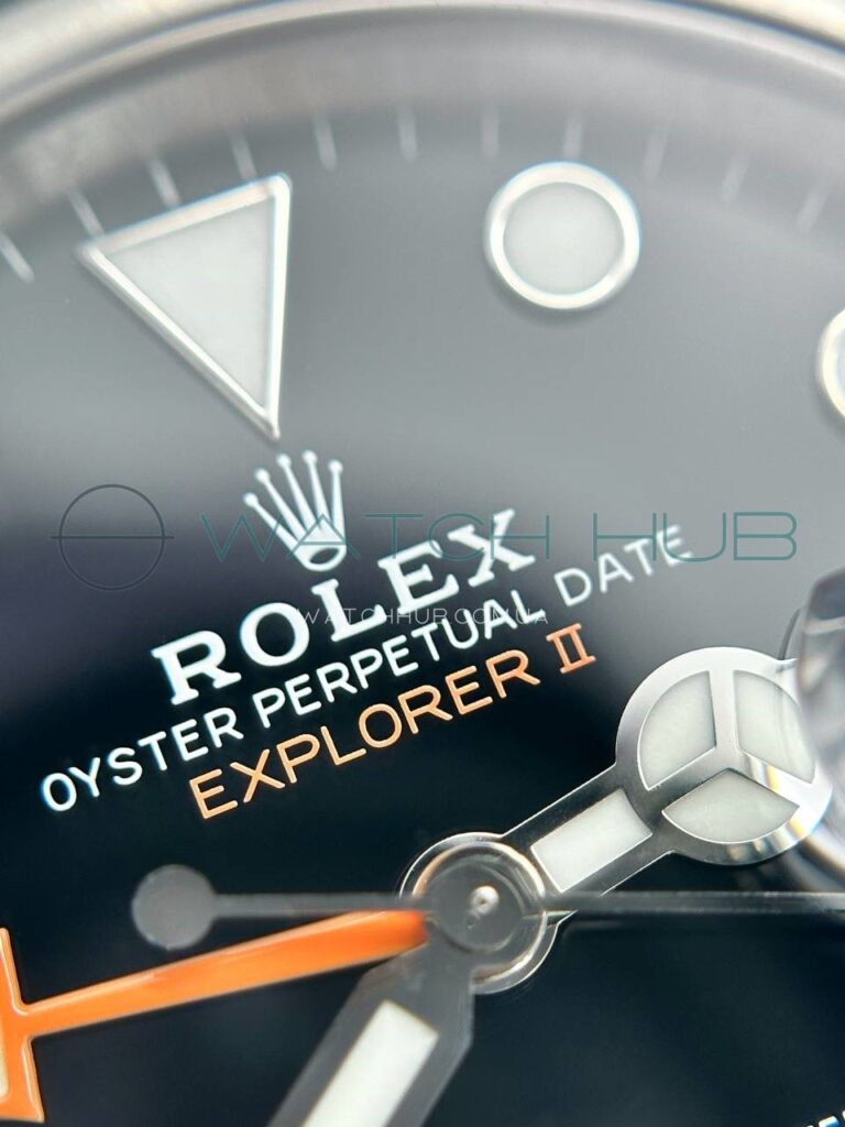 kupit rolex oyster perpetual explorer ii 42 mm oyster black dial ref.m226570 0002 12 watchhub
