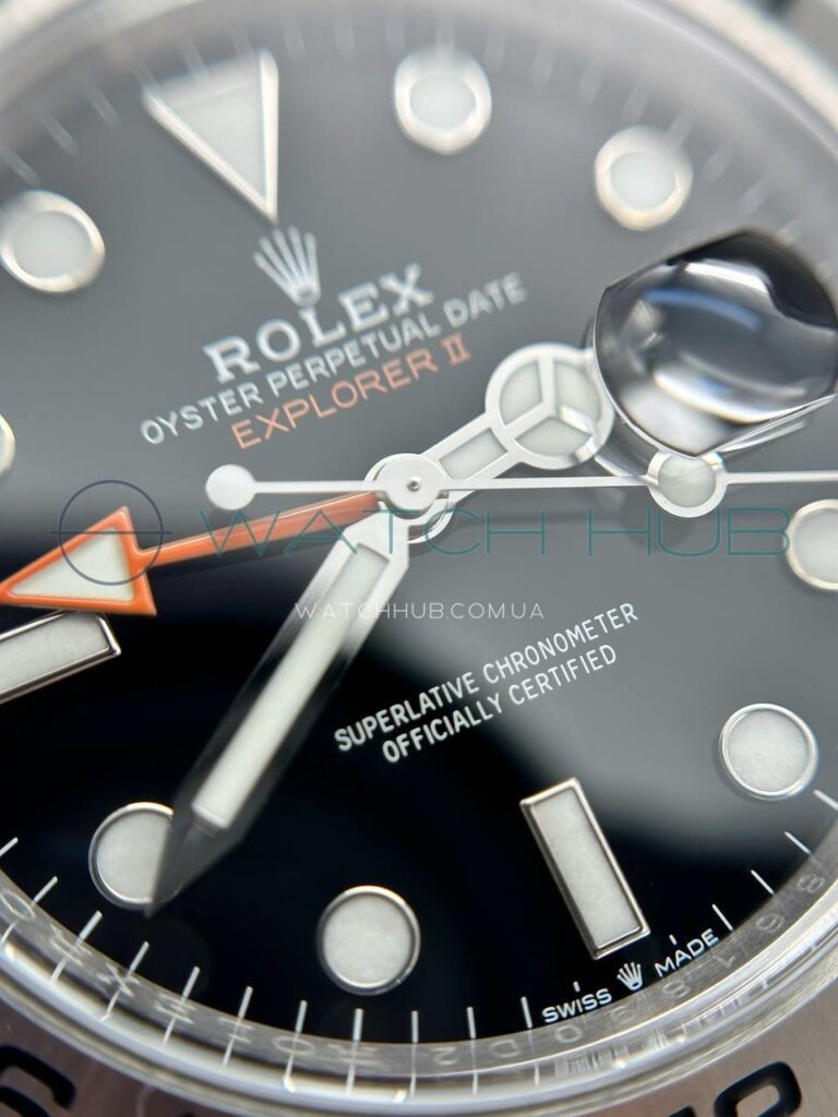 kupit rolex oyster perpetual explorer ii 42 mm oyster black dial ref.m226570 0002 21 watchhub